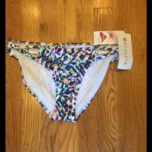 Athleta Sun Flare Cross Strap Bikini Bottom